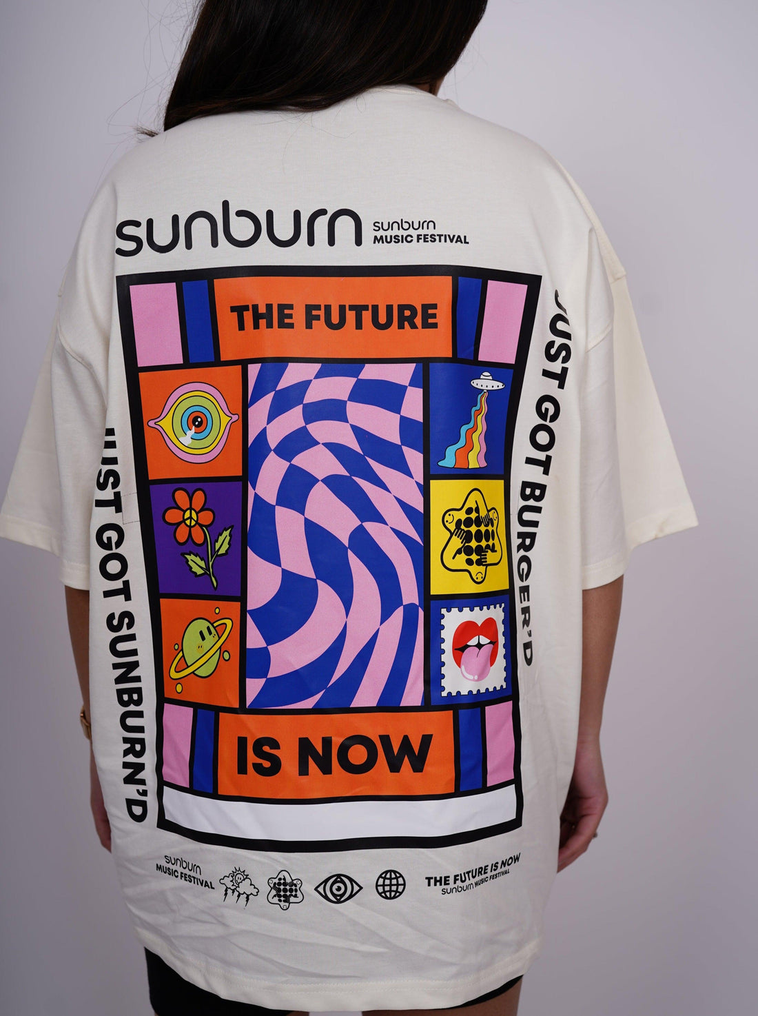 Burger x Sunburn Festival 0.2 Drop-Sleeved Tee (T-shirt) - BurgerBae