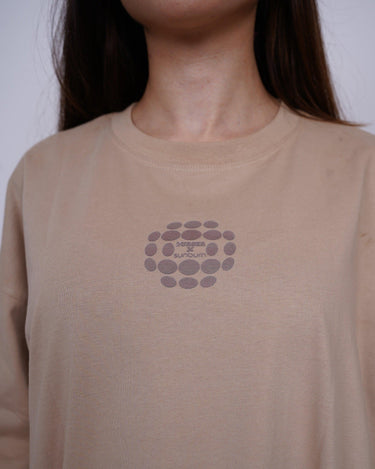 Burger x Sunburn Live A Life You'd Live Drop-Sleeved Tee (T-shirt) - BurgerBae