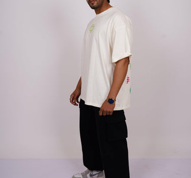 Burger x Sunburn Walk My Faith Drop-Sleeved Tee (T-shirt) - BurgerBae