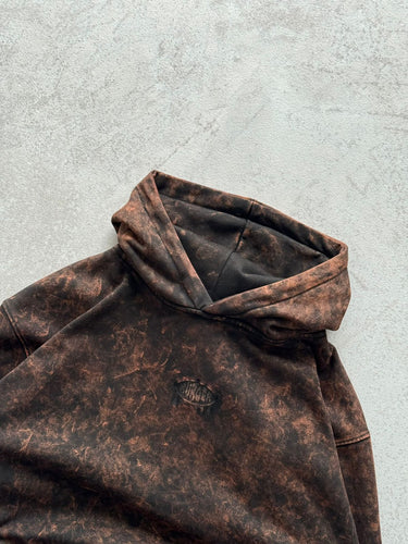 Burnt Iced Americano Acid Wash Hoodie