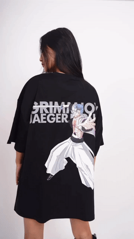 BYAKUYA Drop-Sleeved Unisex Tee (Bleach Collection Oversized T-shirt) - BurgerBae