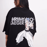 BYAKUYA Drop-Sleeved Unisex Tee (Bleach Collection Oversized T-shirt) - BurgerBae