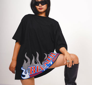 BYAKUYA Drop-Sleeved Unisex Tee (Bleach Collection Oversized T-shirt) - BurgerBae