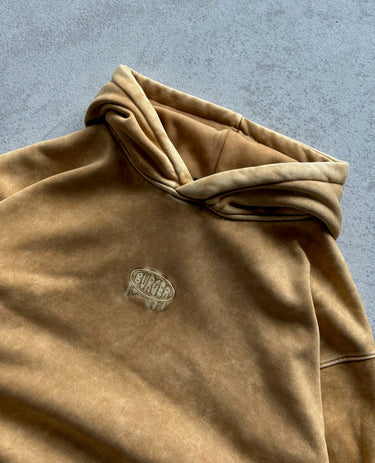 Cappuccino Acid Wash Hoodie