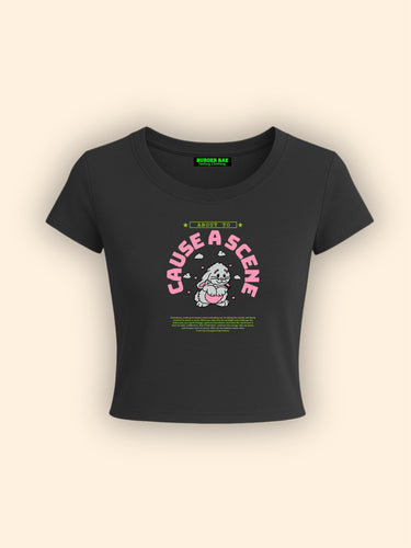 Cause A Scene It Girl Baby tee for Women