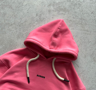 Bubblegum Pink : Ye Heavyweight Baggy Hoodie For Men and Women