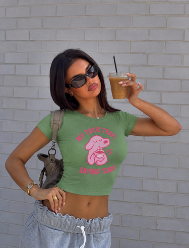 My Toxic Trait It Girl Baby tee for Women