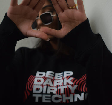 Deep Dark Dirty Techno Sweatshirt Sweatshirt Burger Bae 
