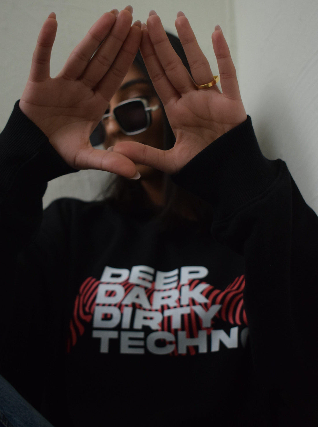 Deep Dark Dirty Techno Sweatshirt Sweatshirt Burger Bae 