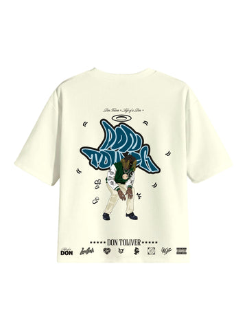 The Don Toliver Cartoon art Drop Sleeved Tee for Men and Women