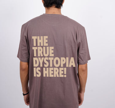 The Travis Scott : Dystopia: Burger Bae Oversized Tee For Men