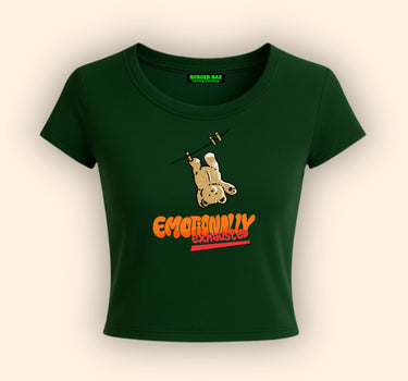 Emotionally Exhausted  It Girl Baby tee for Women