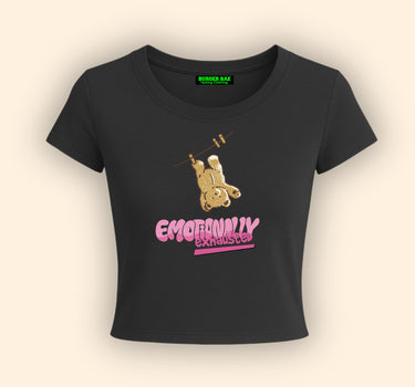 Emotionally Exhausted  It Girl Baby tee for Women