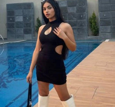 Euphoria Dress (Black) - BurgerBae