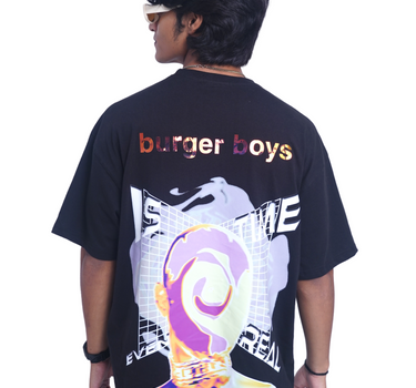 Burger boys Is Time Even Real T:shirt (Sinker)