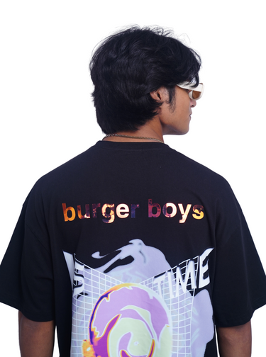 Burger boys Is Time Even Real T:shirt (Sinker)
