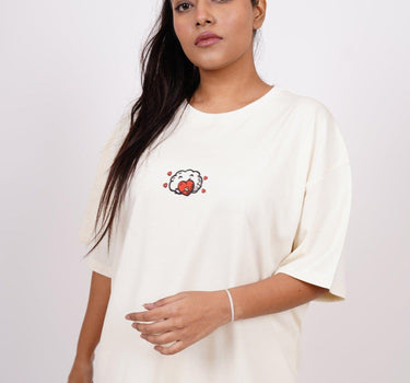 Feel Your Feeling Oversize Tee (T-shirt) Oversized T-shirt Burger Bae 