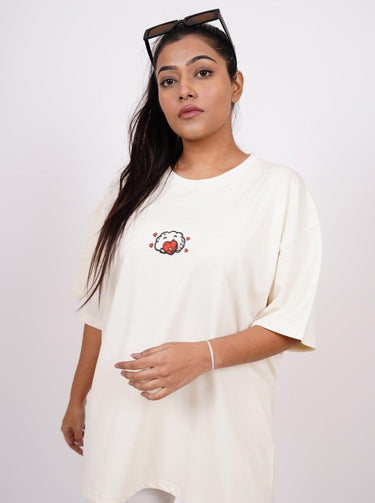 Feel Your Feeling Oversize Tee (T-shirt) Oversized T-shirt Burger Bae 