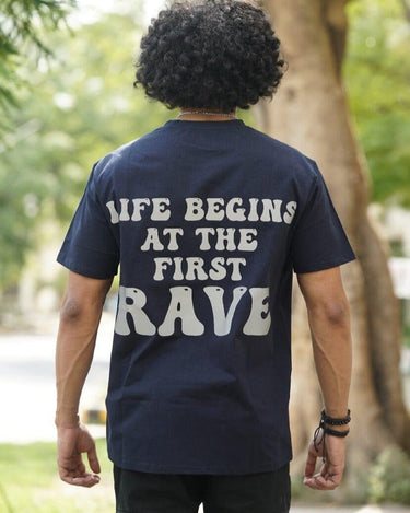 First Rave Oversized Tee (T-shirt) Oversized T-shirt Burger Bae 