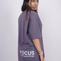 Focus Drop-Sleeved Tee (T-shirt) - BurgerBae