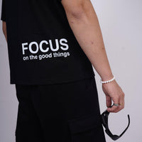 Focus Drop-Sleeved Tee (T-shirt) - BurgerBae