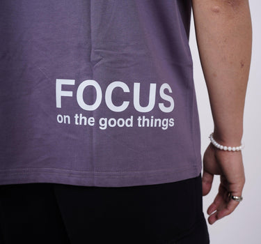 Focus Drop-Sleeved Tee (T-shirt) - BurgerBae