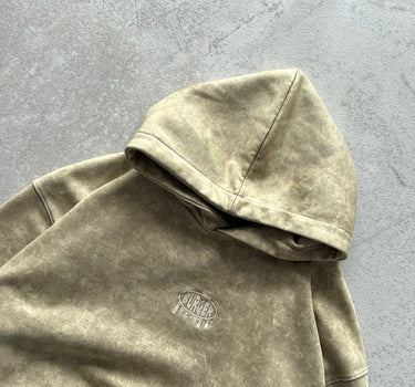 Frappe Froth Acid Wash Hoodie