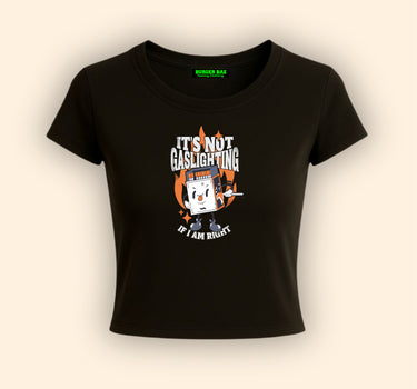 Gaslighting It Girl Baby tee for Women