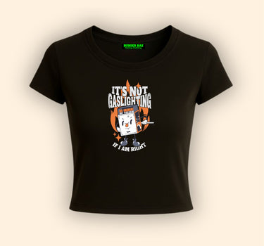 Gaslighting It Girl Baby tee for Women