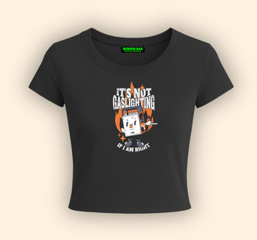 Gaslighting It Girl Baby tee for Women