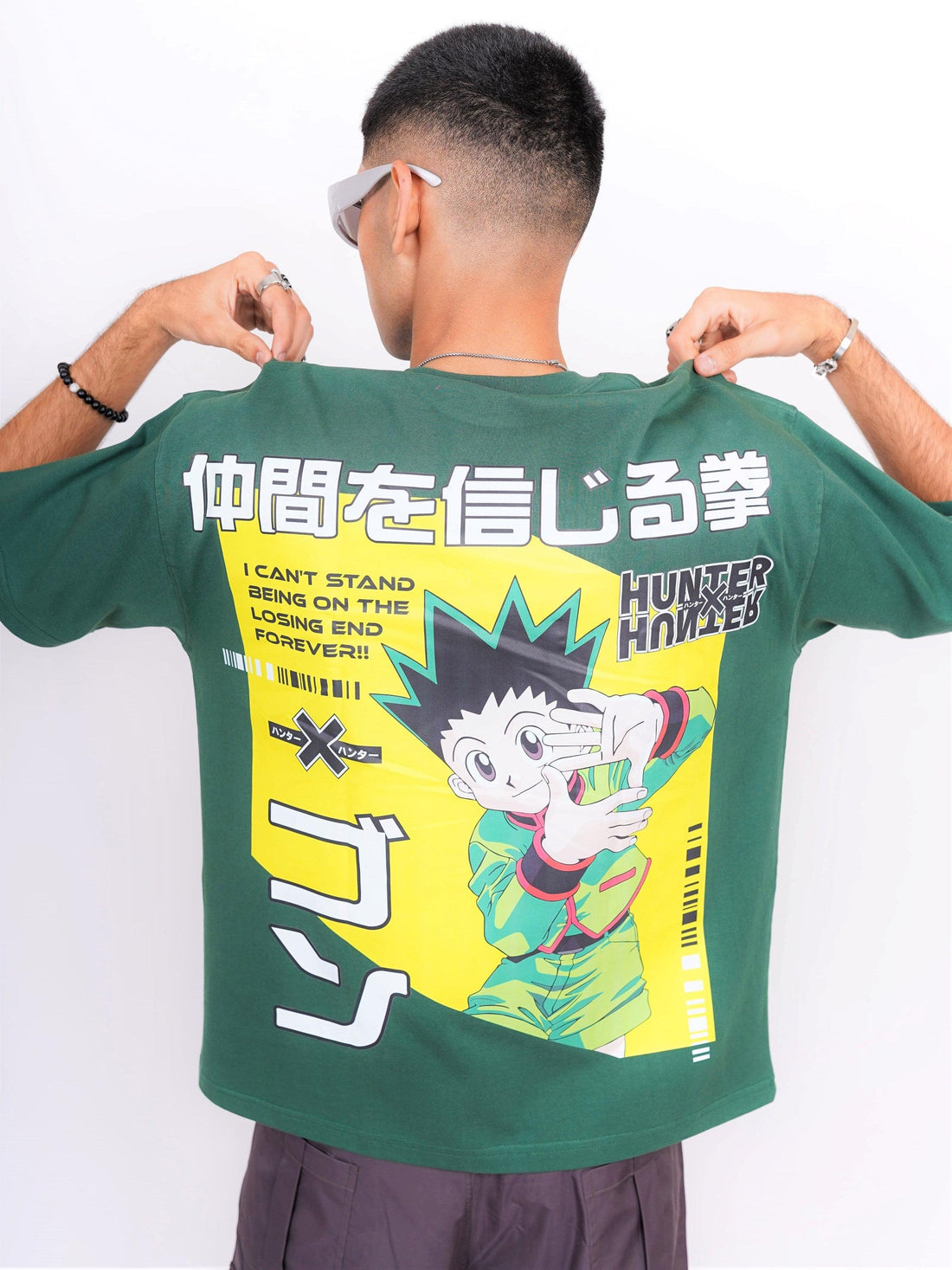 Gon Freecss Drop-Sleeved Unisex Tee (HUNTER X HUNTER Collection Oversized T-shirt) - BurgerBae