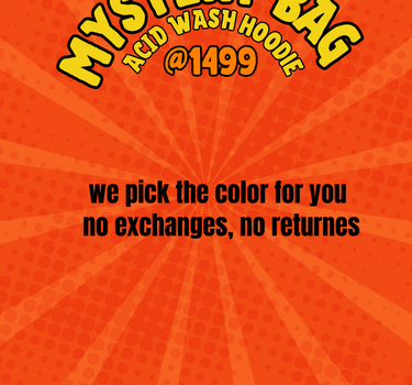Mystery Bag (Acid Wash Hoodie)