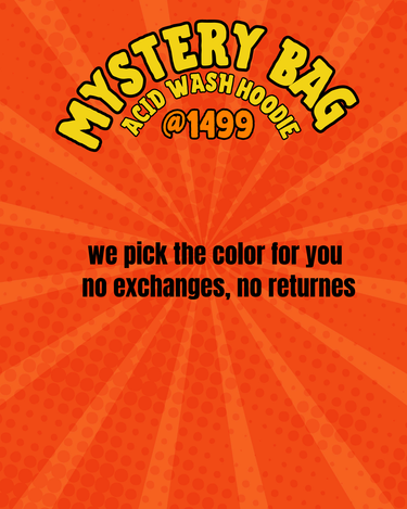 Mystery Bag (Acid Wash Hoodie)
