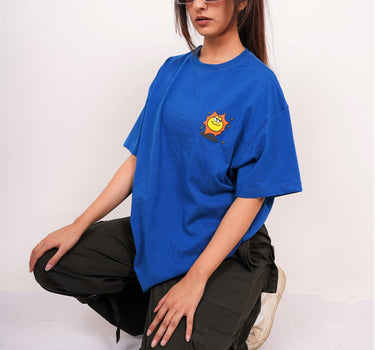 Here Comes The Sun Drop-Sleeved Tee (T-shirt) - BurgerBae