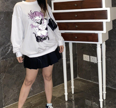 Himiko Toga ‚Äì My Hero Academia Sweatshirt Sweatshirt Burger Bae 