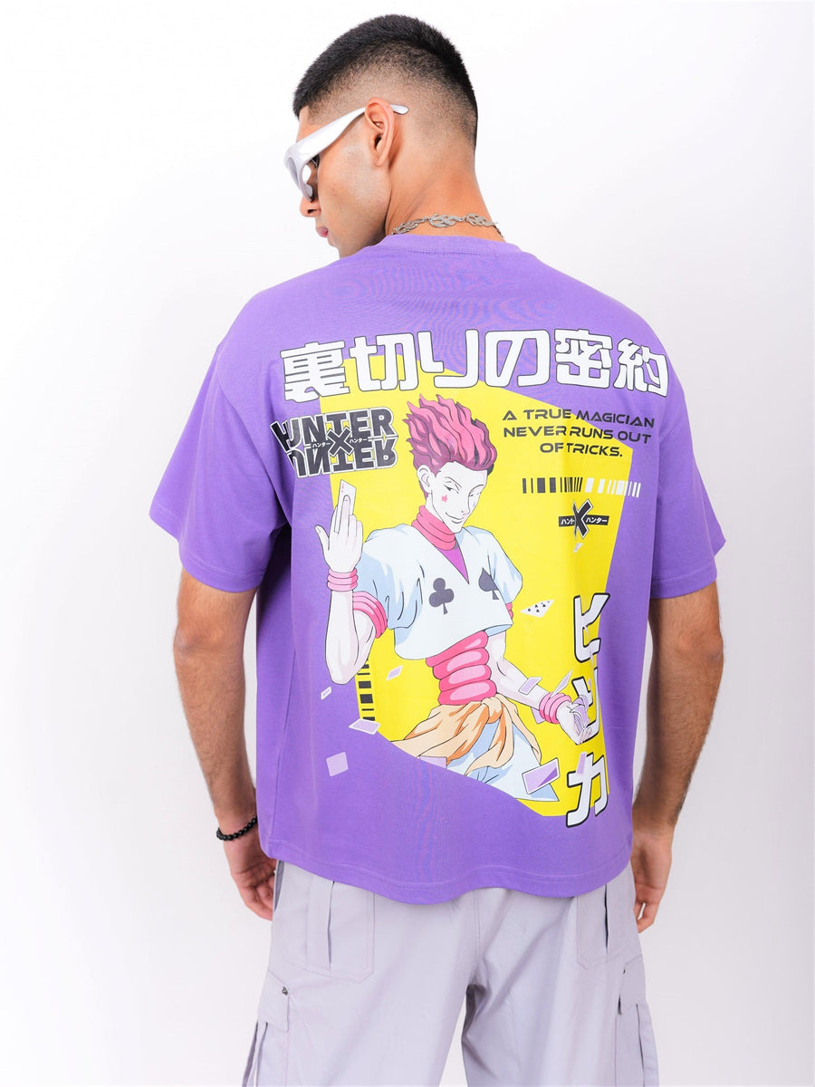 HISOKA Drop-Sleeved Unisex Tee (HUNTER X HUNTER Collection Oversized T-shirt) - BurgerBae