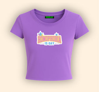 Homophobia it Girl Baby tee for Women