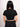 Hot Stuff - Burger Bae Round Neck Crop Baby Tee - BurgerBae