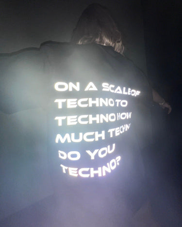 How Much Techno Oversized Tee (T-shirt) Oversized T-shirt Burger Bae Free Size Black 