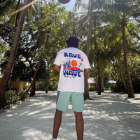 Rave & Wave - Burger Bae Oversized  Tee For Men and Women