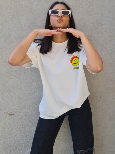 I Am Fine Oversized Tee (T-shirt) Oversized T-shirt Burger Bae 