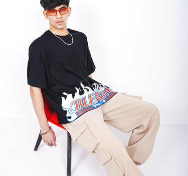 ICHIGO Drop-Sleeved Unisex Tee (Bleach Collection Oversized T-shirt) - BurgerBae