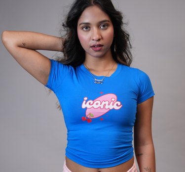 Iconic it Girl Baby tee for Women