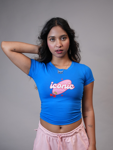 Iconic it Girl Baby tee for Women