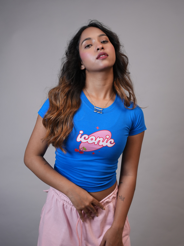 Iconic it Girl Baby tee for Women