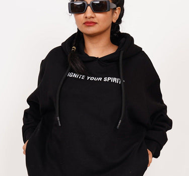 Ignite Your Spirits Hoodie Hoodies Burger Bae 