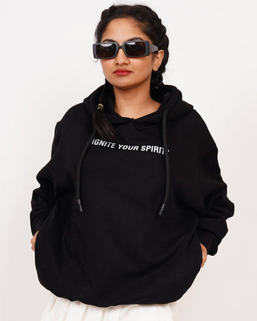 Ignite Your Spirits Hoodie Hoodies Burger Bae 