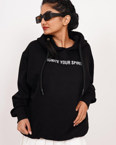 Ignite Your Spirits Hoodie Hoodies Burger Bae 