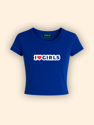 I love Girls Juice It Girl Baby tee for Women