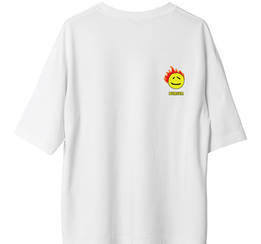 I Am Fine: Burger Bae Oversized  Tee For Men and Women